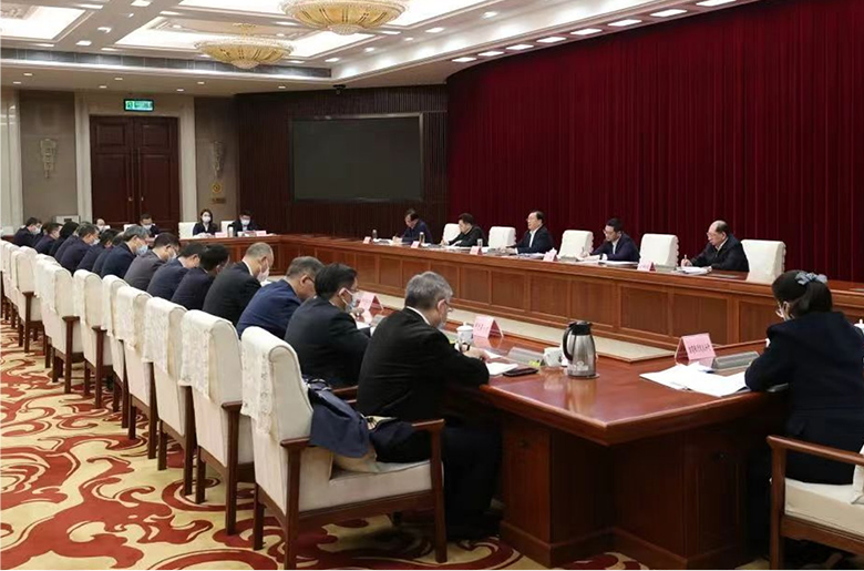 湖北省委书记王忠林主持召开民营企业座谈会 星空电子受邀参加